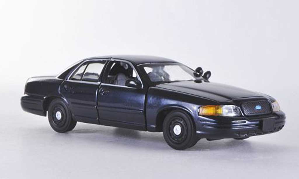 Ford Crown 1/43 First Response Victoria bleu mit Polizei-Zubehor diecast model cars