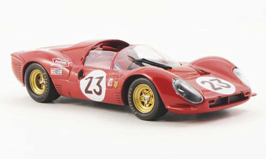 Ferrari 330 P4 1/43 Ferrari Racing Collection P4 No.23 L.Bandini / C.Amon 24h Daytona 1967 diecast model cars
