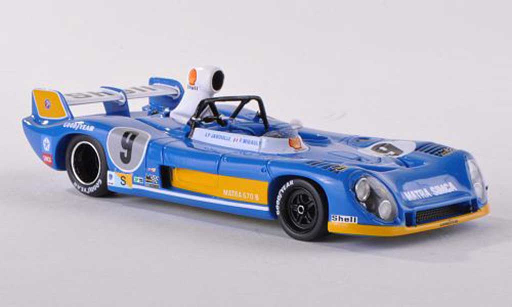 Matra MS670B 1/43 Spark No.9 24h Le Mans 1974 J.P.Jabouille/F.Migault miniature