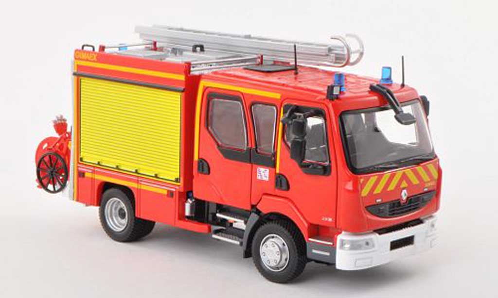 Renault Midlum 1/43 Eligor 220 DoKa FPTL Gimaex SDIS pompiers (F) miniature
