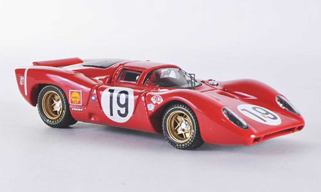 Ferrari 312 P 1/43 Best Le Mans No.19 1969 Amon/Schetty miniature