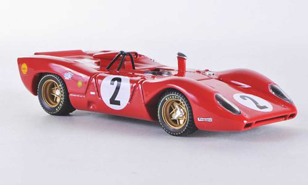 Ferrari 312 P 1/43 Best Spider Monza No.2 1969 Rodriguez/Schetty miniature