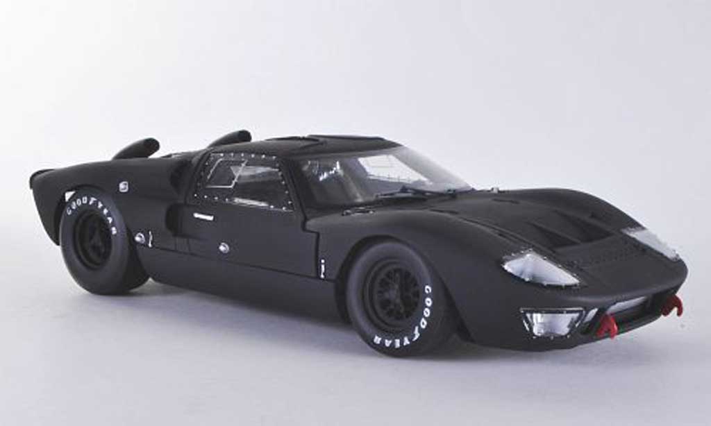 Ford GT40 1/18 Shelby Collectibles GT 40 MK II mattnoire 1966 miniature