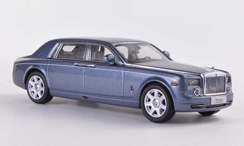 Rolls Royce Phantom 1/43 Kyosho EWB bleu grise miniature
