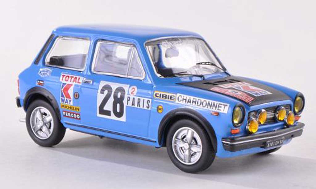 Autobianchi A112 1/43 Best Abarth No.28 Rally Monte Carlo 1978 Pagani/Carlotti miniature