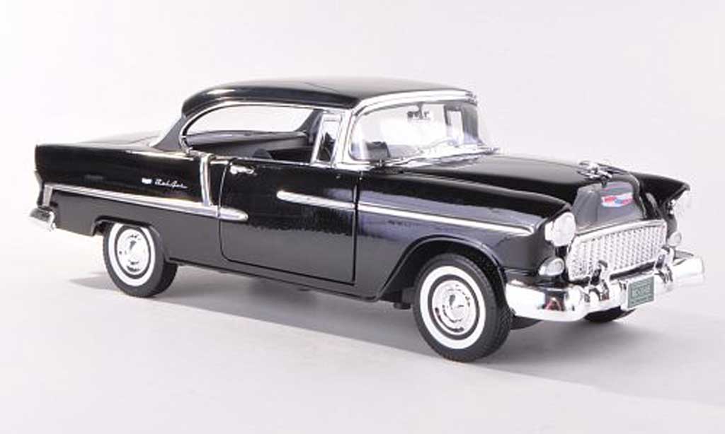 Chevrolet Bel Air 1955 Hardtop Black Motormax Diecast Model Car 118 Buysell Diecast Car On