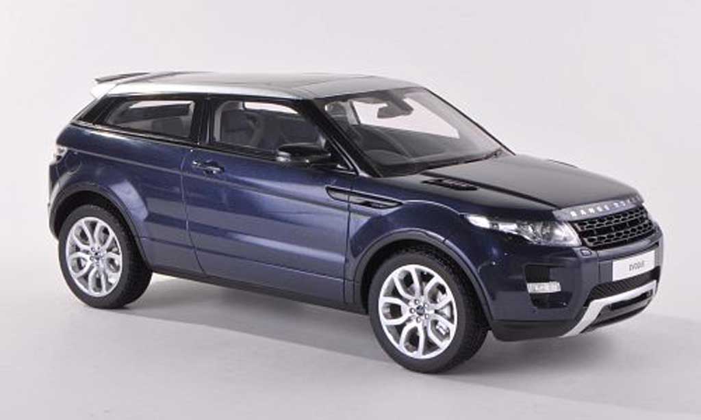 Range Rover Evoque 1/18 Century Dragon blue RHD 3-Turer 2012 diecast model cars