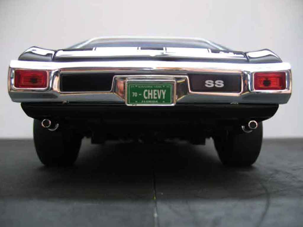 Chevrolet Chevelle 1970 1/18 Ertl 1970 ss black jantes drag