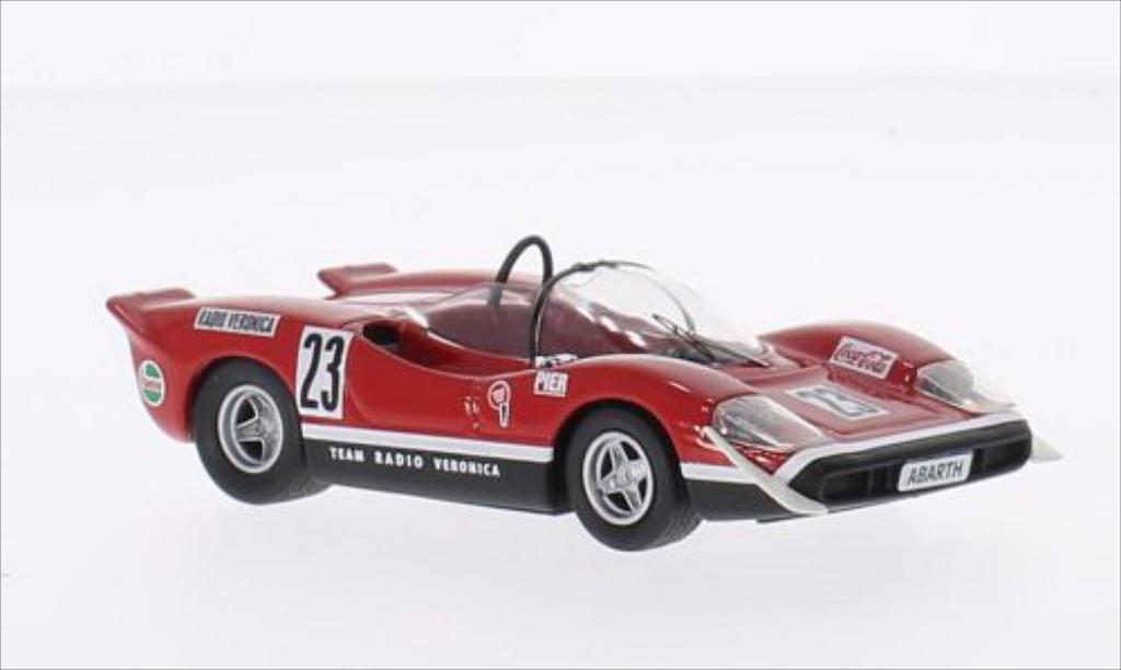 Abarth 2000 1/43 Best S No.23 Team Radio Verona Silverstone 1969 miniature