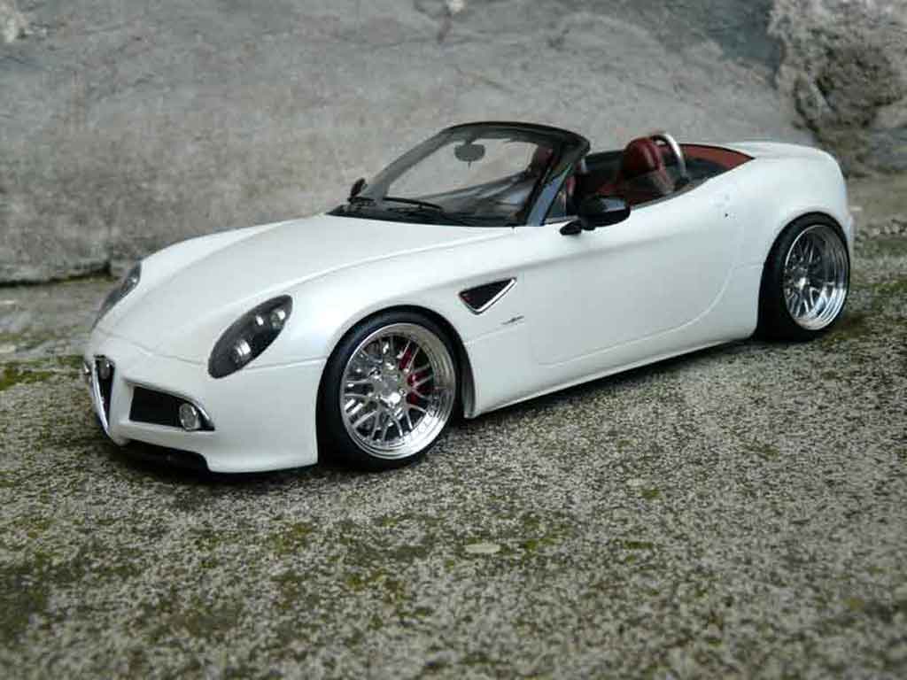 Alfa Romeo 8C Competizione spider mr white wheels alu MR ...