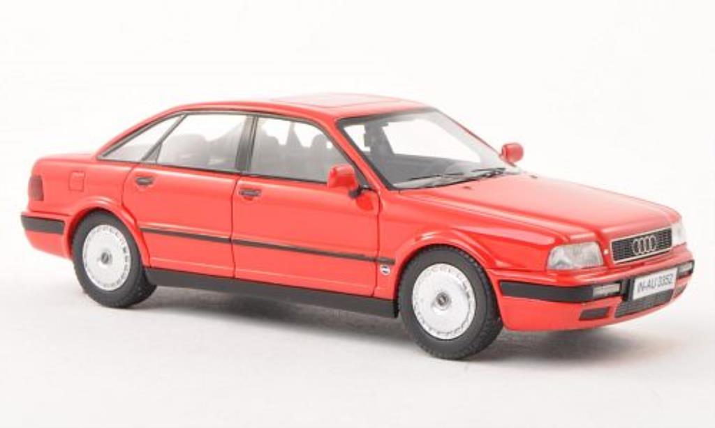 Audi 80 1/43 Neo (B4) rouge 1992 miniature