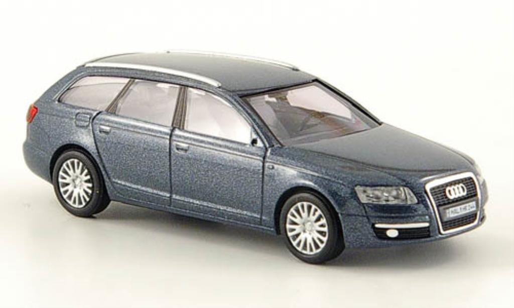 Audi A6 Avant 1/87 Busch Avant grise 2004 miniature