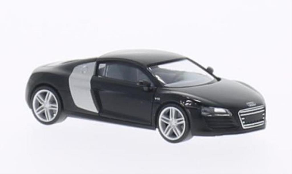 Audi R8 1/87 Herpa noire/grise-grise miniature
