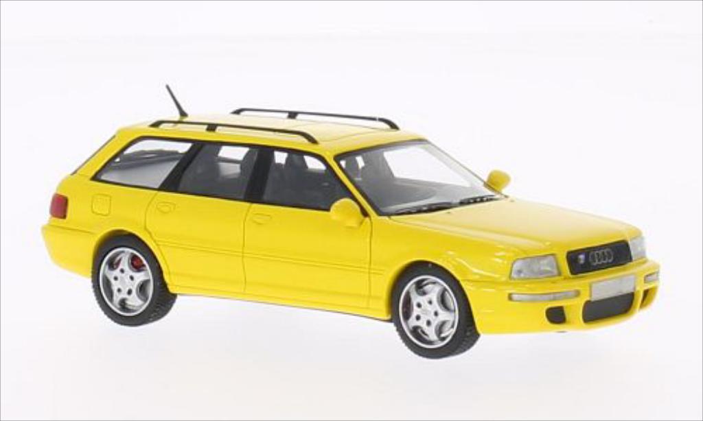 Audi RS2 1/43 Neo Avant jaune 1994 miniature