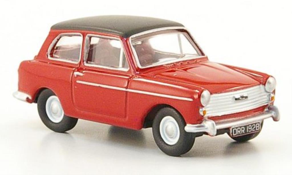 Austin A40 1/76 Oxford rouge/noire miniature