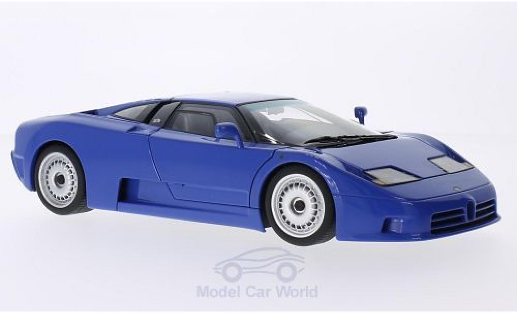 Bugatti EB110 1/18 AUTOart GT bleue 1991