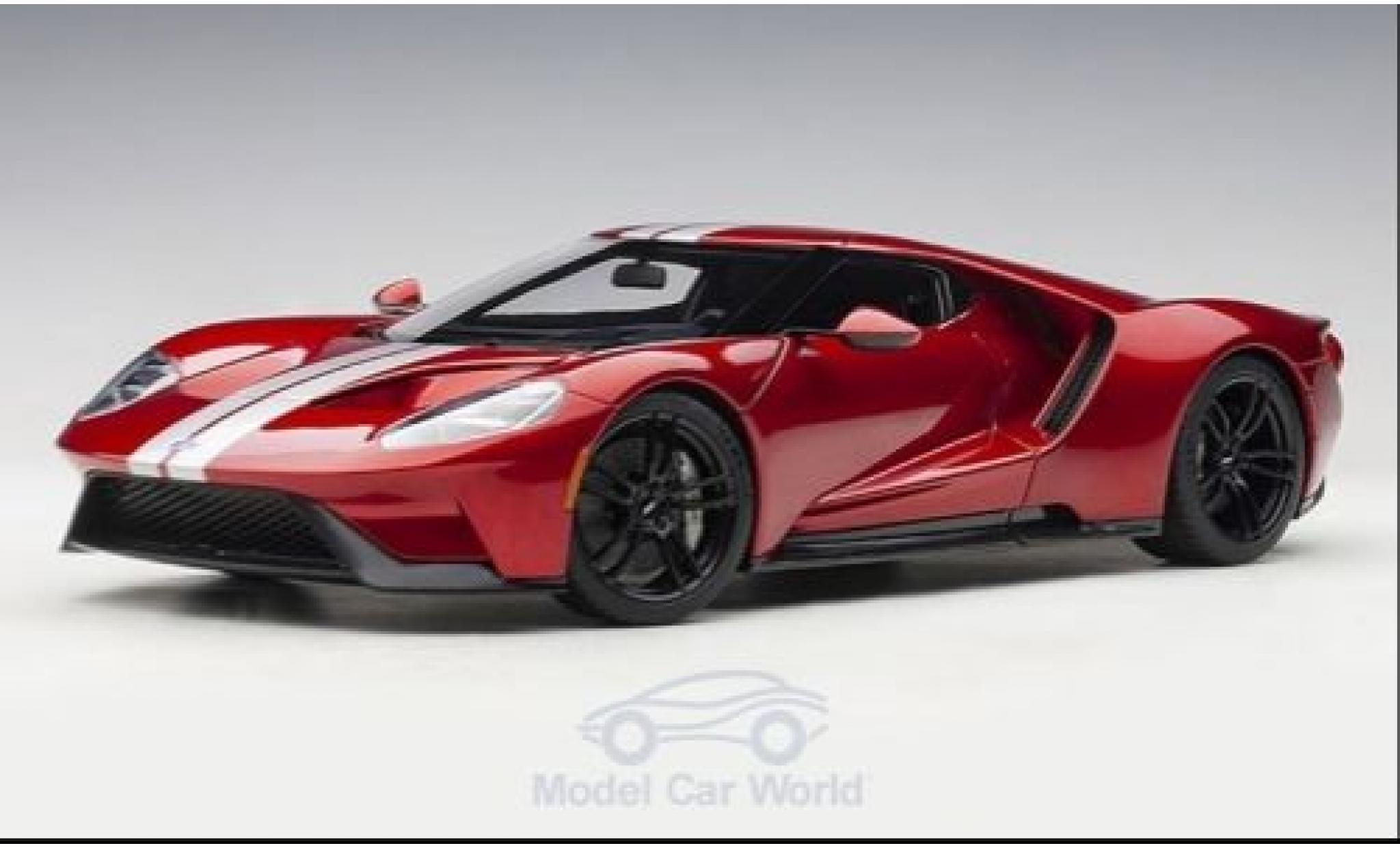 Ford GT 1/18 AUTOart metallic-rouge/grise 2017