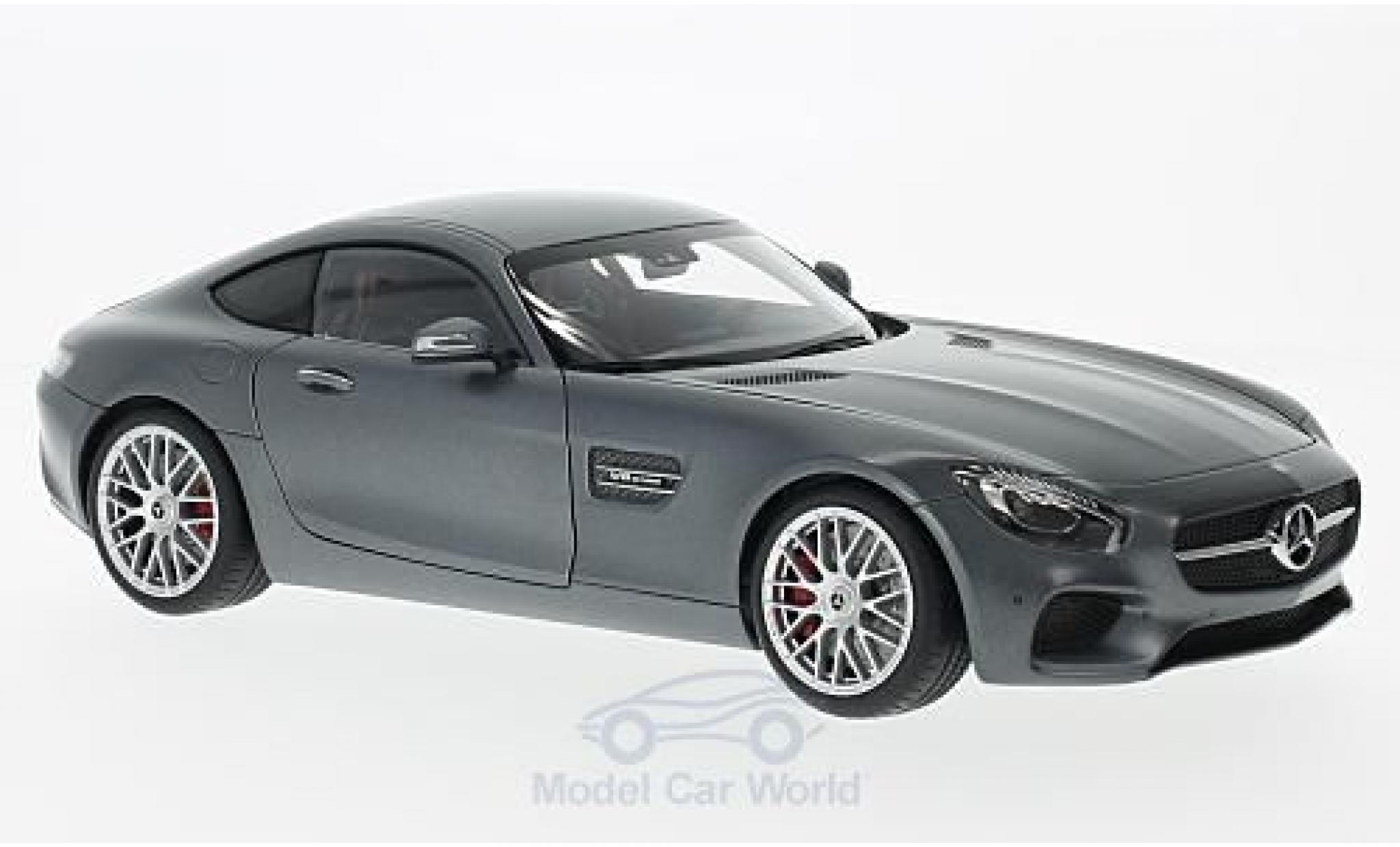 Diecast model cars Mercedes AMG GT 1/18 AUTOart -S matt-grey 2015