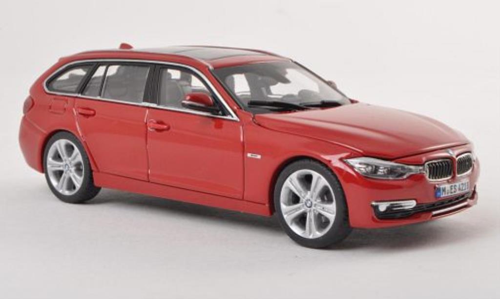Bmw 335 F31 1/43 Paragon F31 Touring rouge miniature