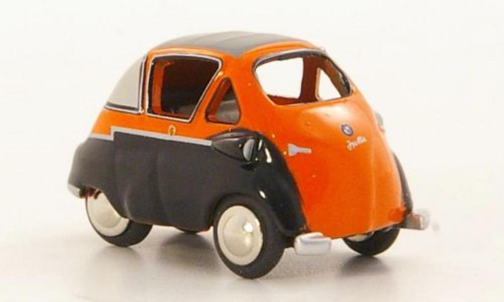 Bmw Isetta 1/87 Bub Standard orange/noire miniature