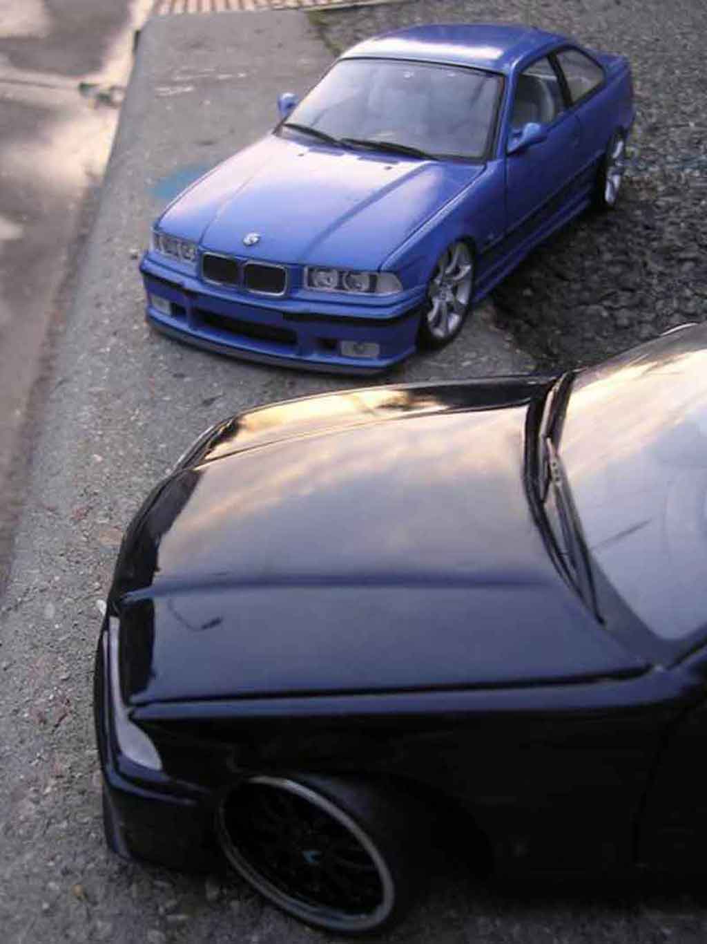 Bmw M3 E36 1/18 Ut Models E36 dark blue