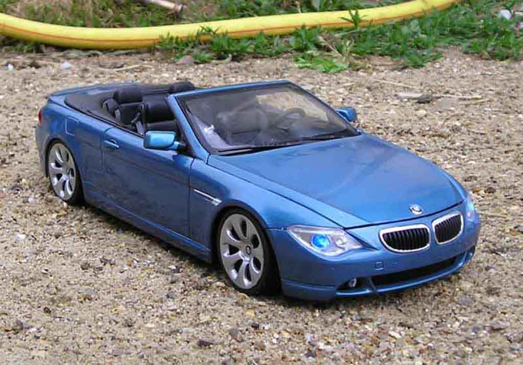 Bmw 645 E64 1/18 Welly ci cabriolet tuning tuning miniature