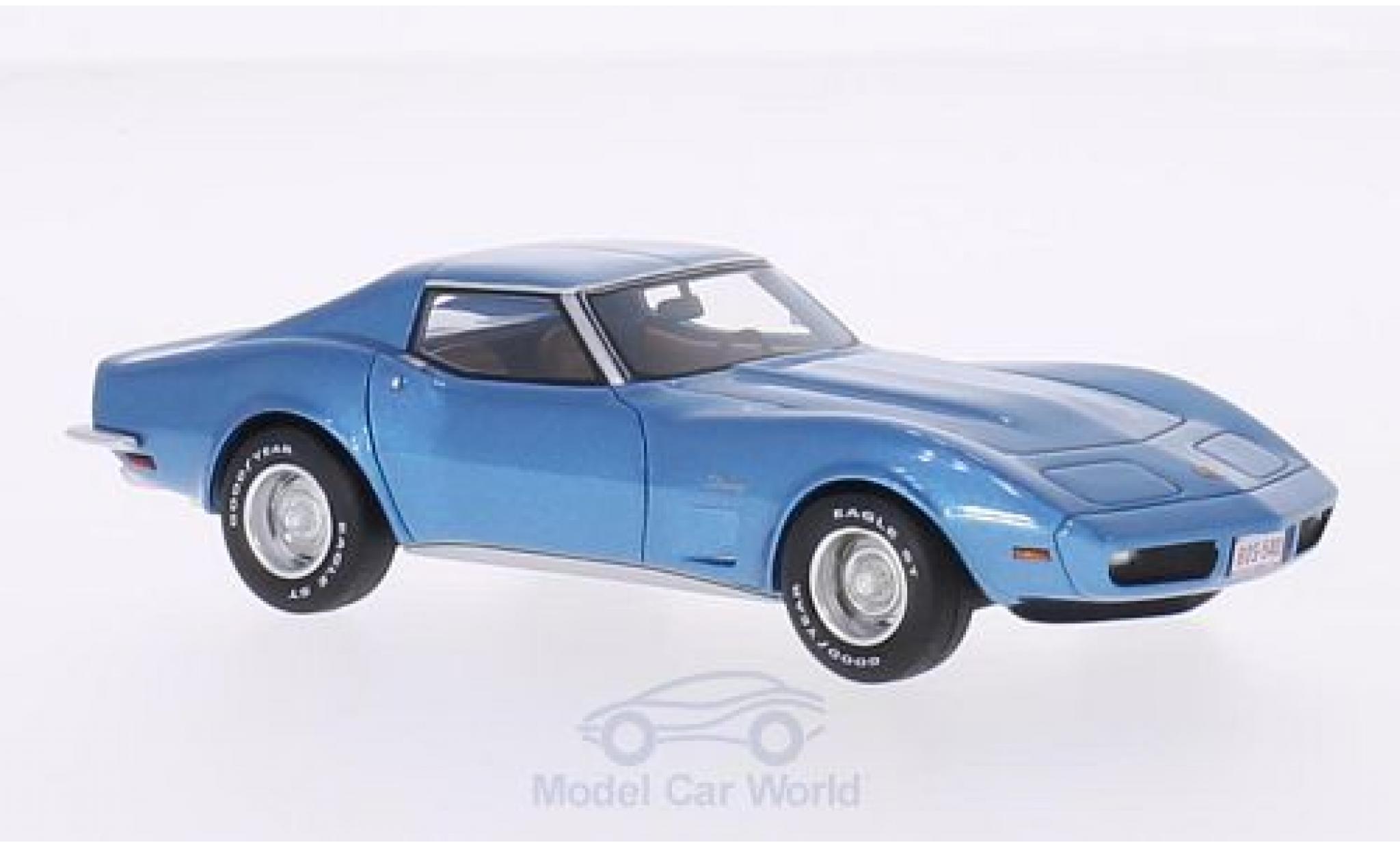 Chevrolet Corvette C3 1/43 BoS Models  metallise blue 1973