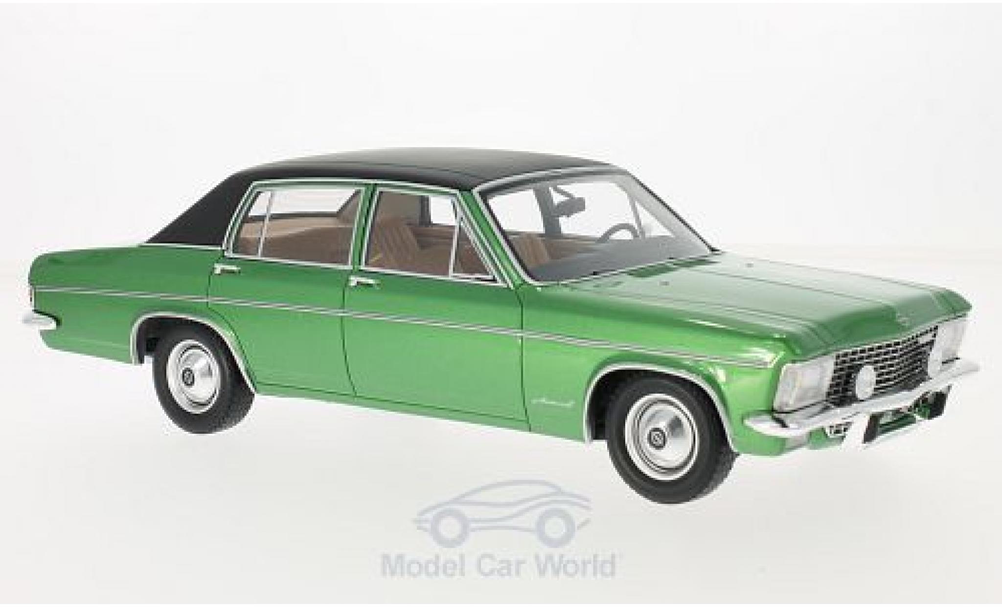 Modellautos Opel Admiral 1/18 BoS Models B Metallic-grün/schwarz 1971 ...