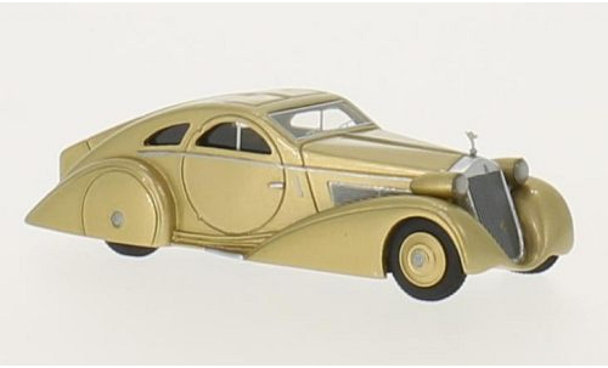 Rolls Royce Phantom II Thrupp & Maberly RHD 1934-Orange/Aluminium 1:87 Bos 