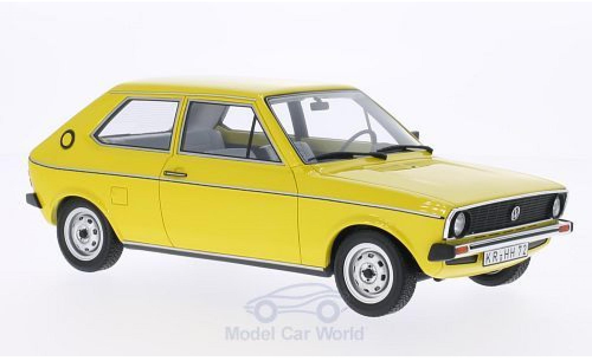 Volkswagen Polo 1/18 BoS Models I L (Typ 86) yellow 1975
