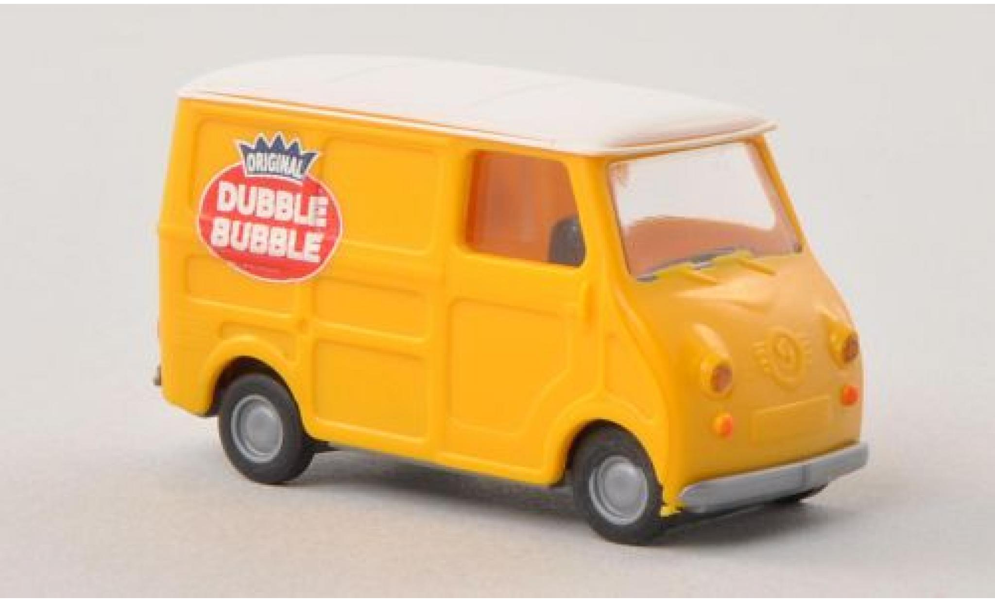 Diecast model cars Goggomobil TL 1/87 Brekina Glas fourgon Dubble