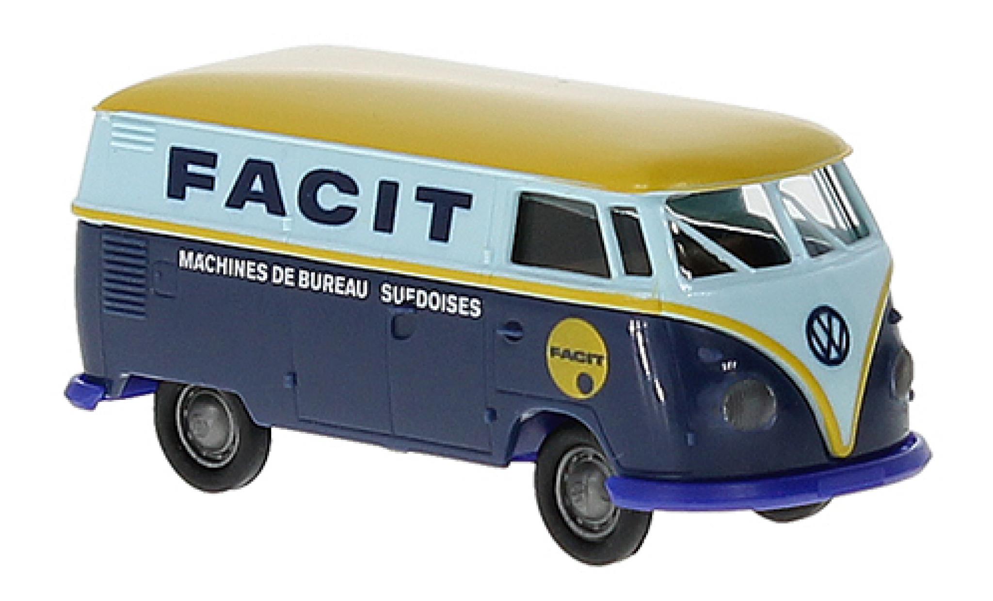 Miniature Volkswagen T1 1/87 Brekina B Fourgon Facit 1960 - Voiture ...