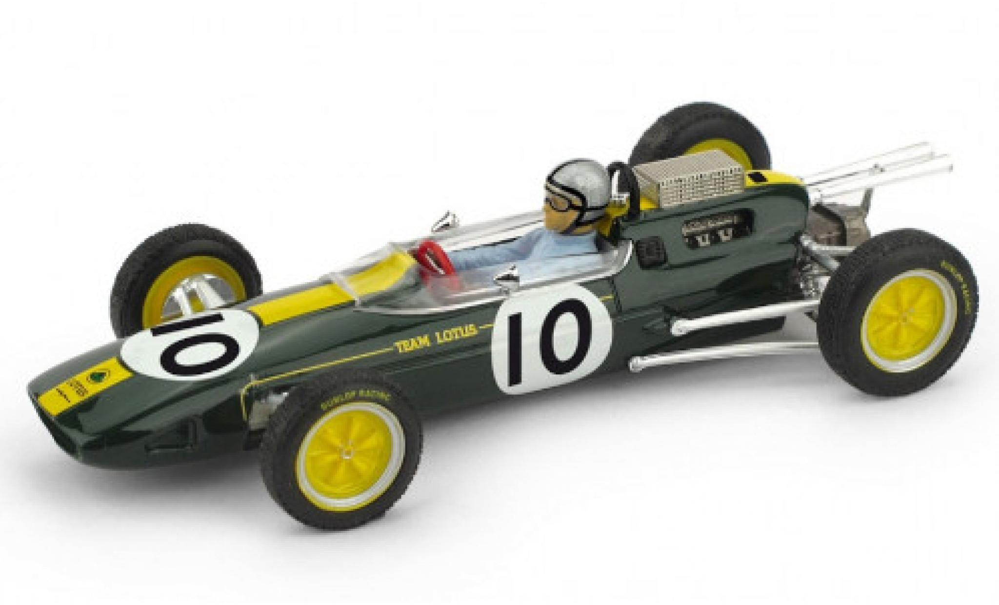 Lotus 25 1/43 Brumm No.10 Team formule 1 GP Mexiko 1963