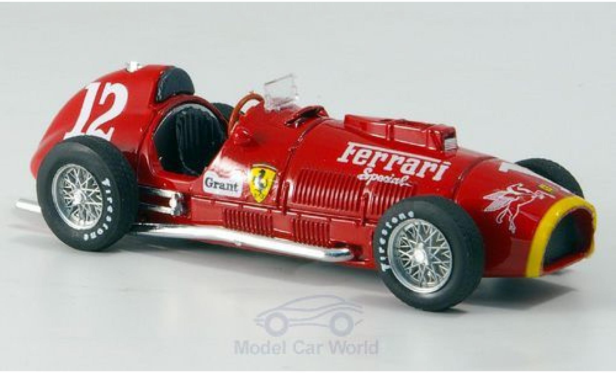 Ferrari 375 1/43 Brumm No.12 Indianapolis 1952 A.Ascari