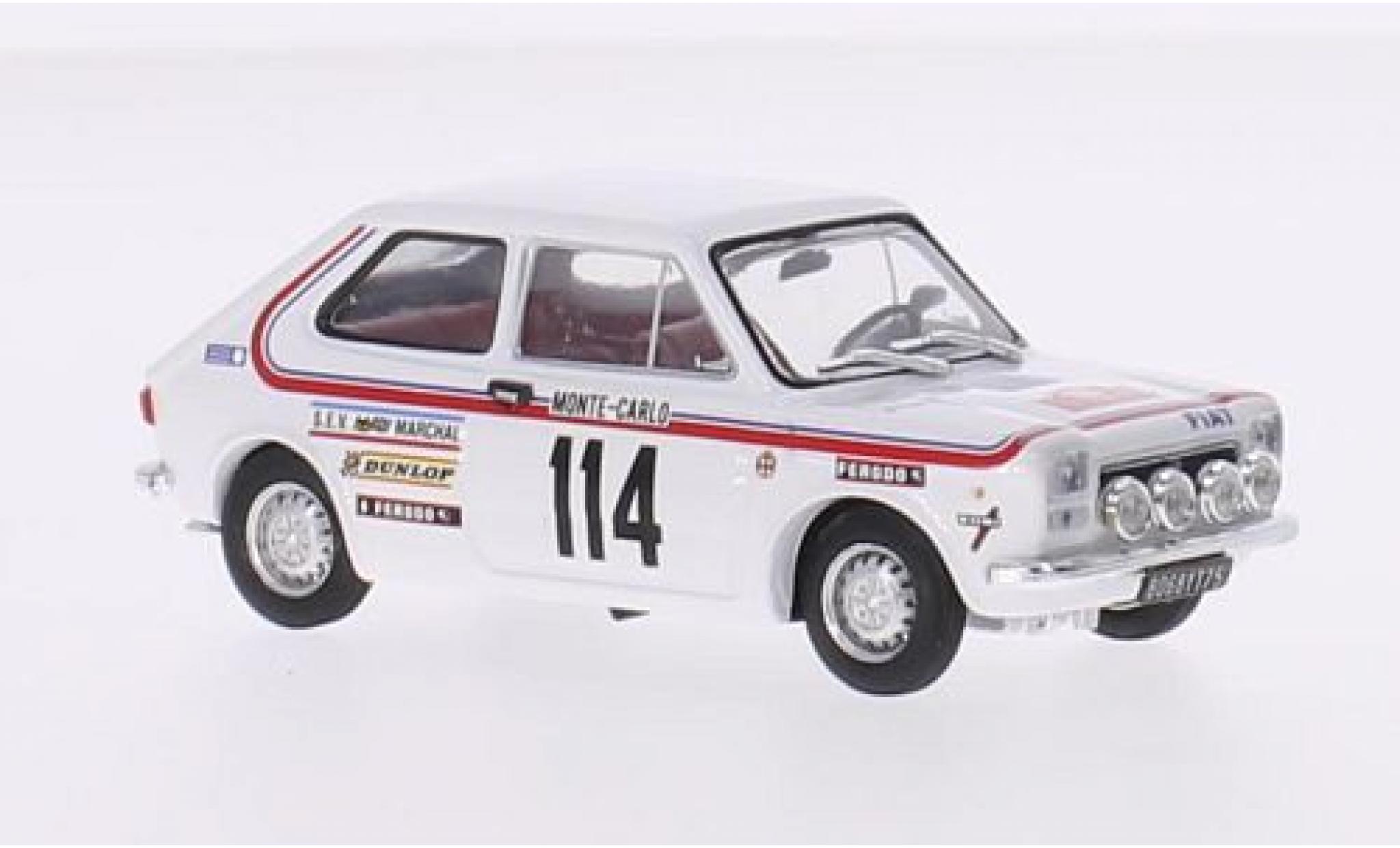 Brumm Miniature voiture auto 1:43 Brumm Fiat 127 Rally Due Valli Ceccato diecast 