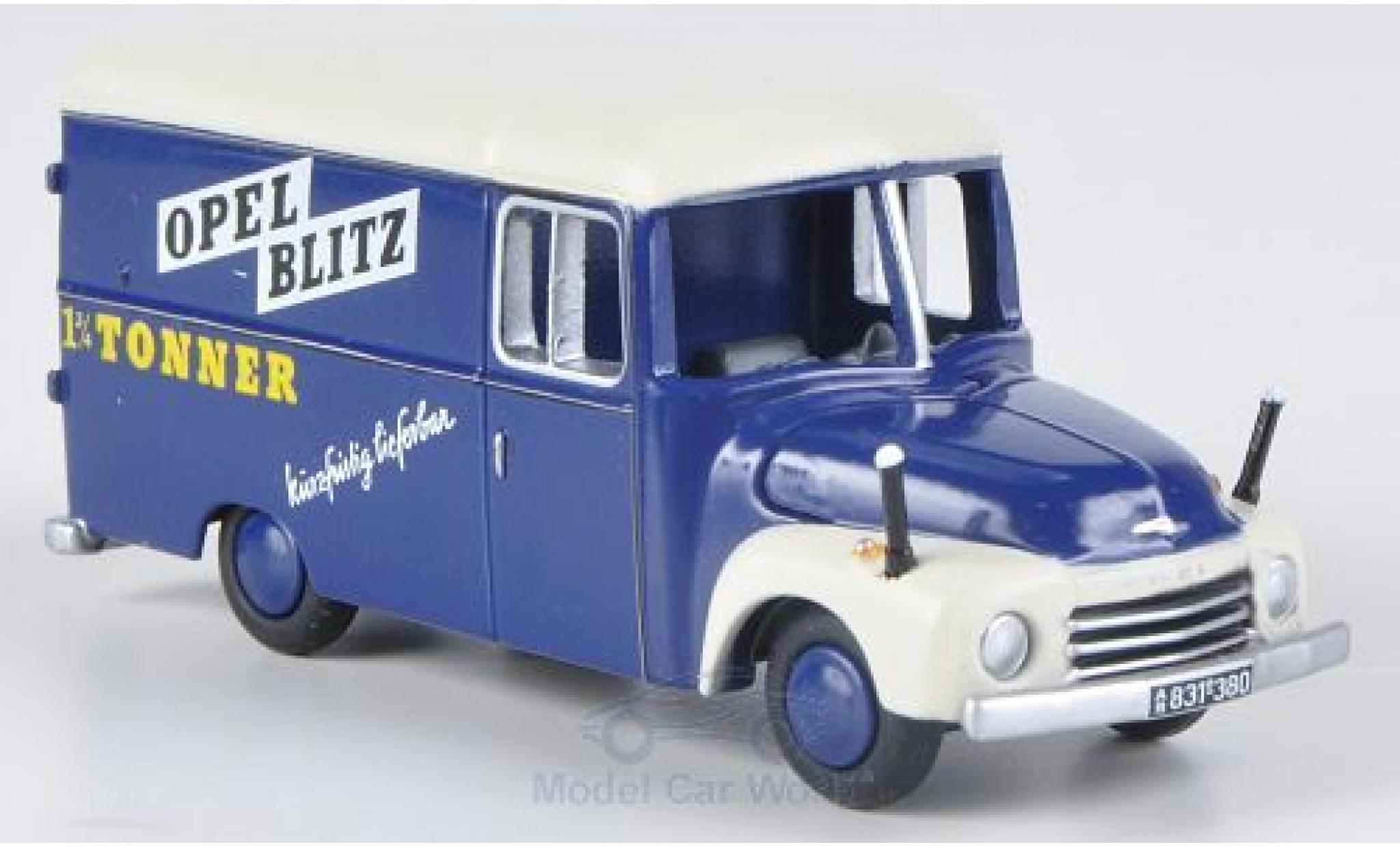 Modellino In Miniatura Opel Blitz 1/87 Bub 1.75t Kasten - Modellini ...