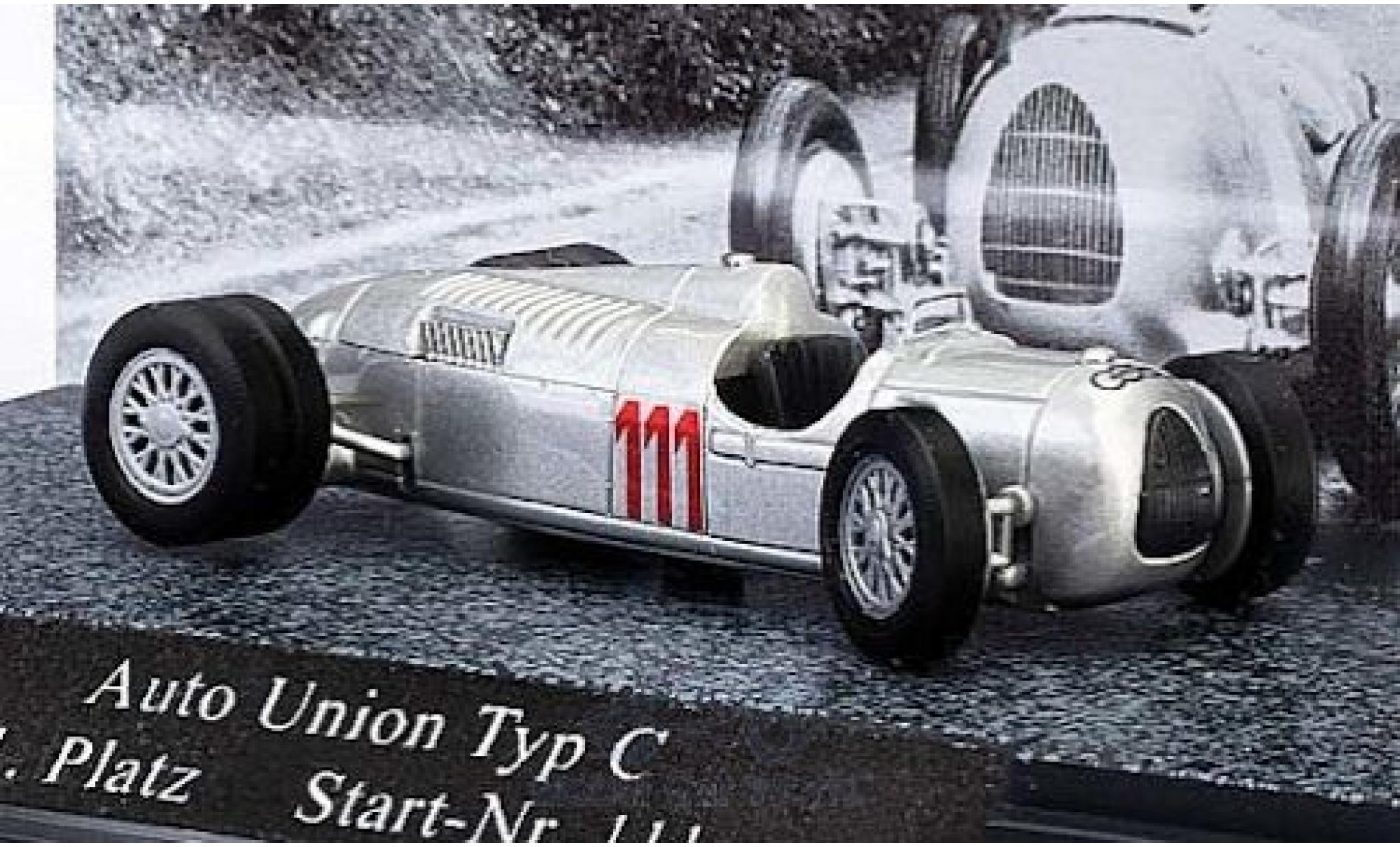 Schauinsland Rennen 1937 #111 H.Stuck Busch 46902-1/87 Auto Union Typ C
