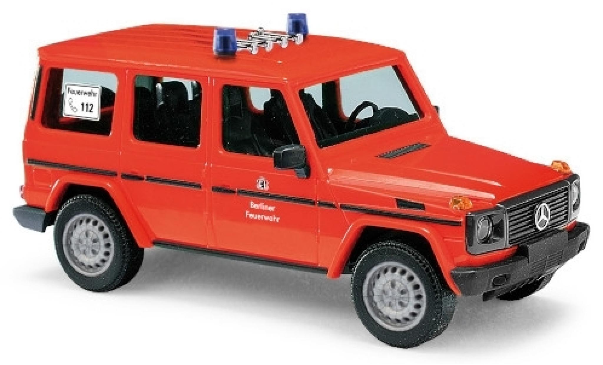 Modellautos Mercedes Classe G 1/87 Busch (W461) Berliner Feuerwehr ...