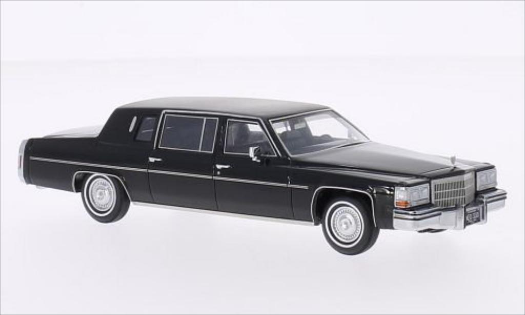 Cadillac Fleetwood 1/43 Neo Formal Limousine noire/matt-noire 1980