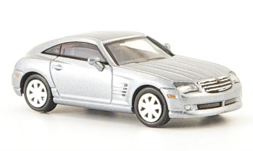 Chrysler Crossfire 1/87 Ricko Coupe grise miniature