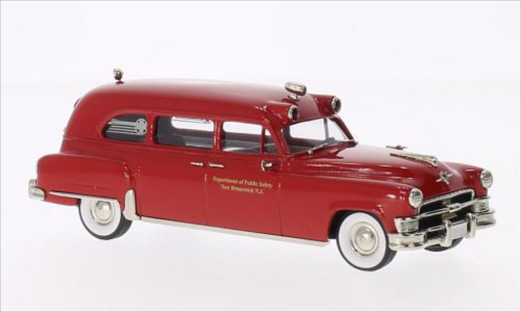 Chrysler Imperial 1/43 Brooklin Ambulance New Brunswick red 1953 diecast model cars
