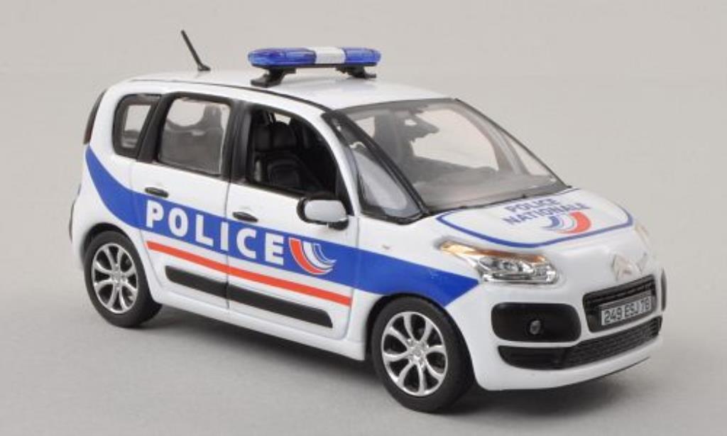 Citroen C3 1/43 Norev Picasso Police Nationale Polizei (F) 2011
