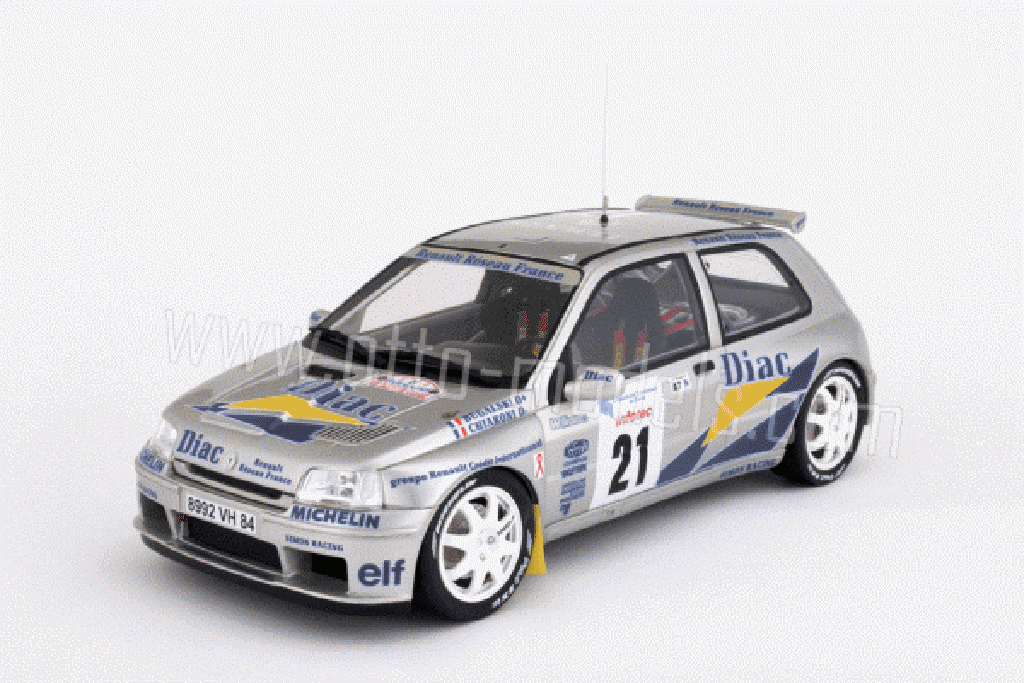 Renault Clio Maxi 1/18 Ottomobile tour de corse 1995 diecast model cars