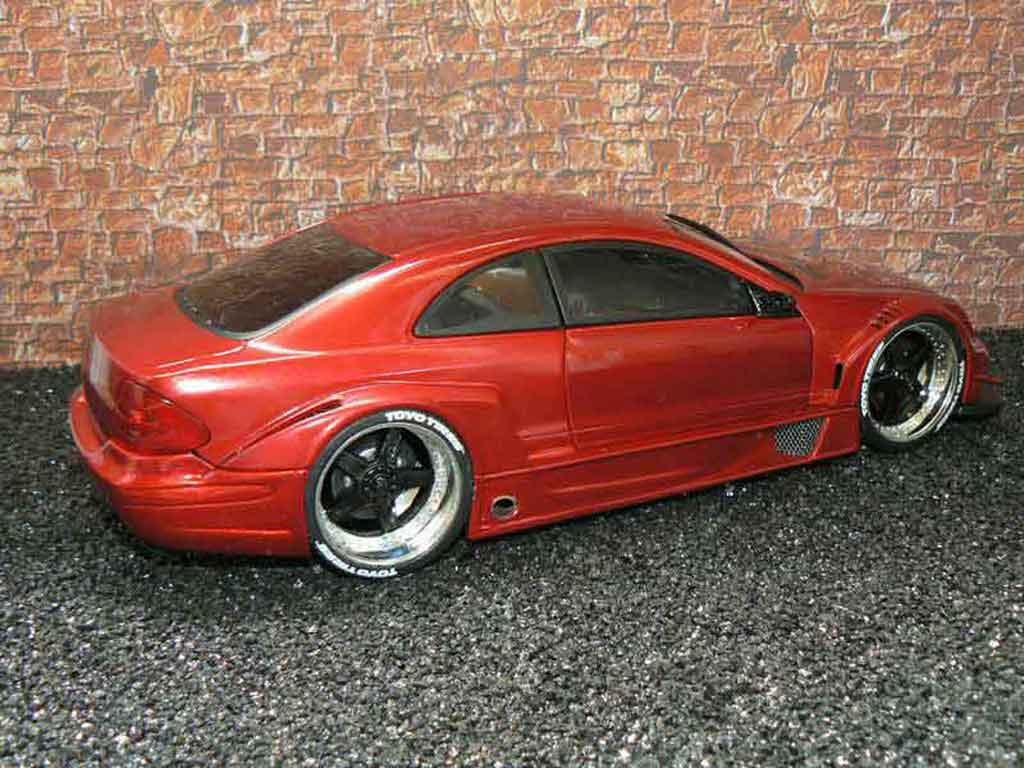 Mercedes Classe CL AMG DTM coupe 1/18 Maisto K AMG DTM coupe street red candy