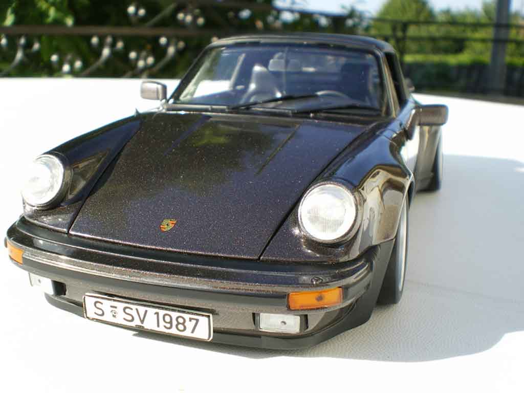 Porsche 911 Turbo 1/18 Norev Turbo 3.3 cabriolet tuning miniature