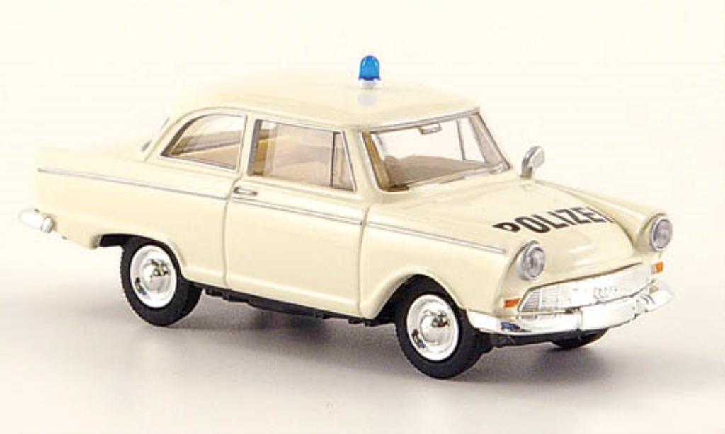DKW Junior 1/87 Brekina Polizei white diecast model cars