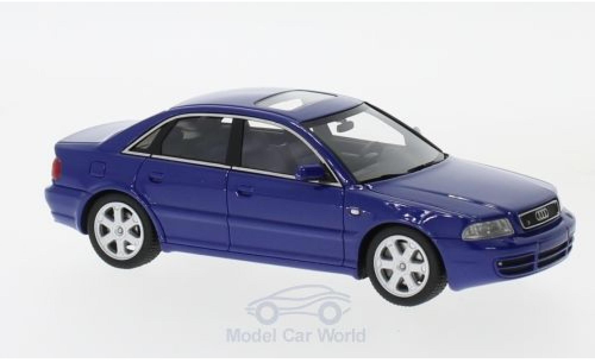 Audi S4 1/43 DNA Collectibles (B5) bleue 1997