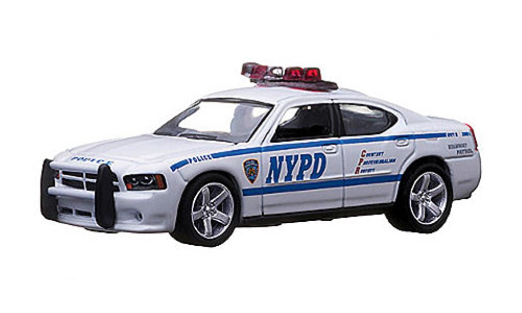 Dodge Charger 1/64 Greenlight NYPD - New York Police Department Polizei (USA) 2009 diecast model cars