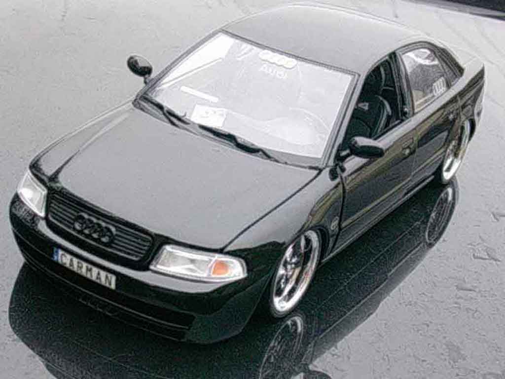 Audi A4 1/18 Ut Models s4 negro tuning coche miniatura