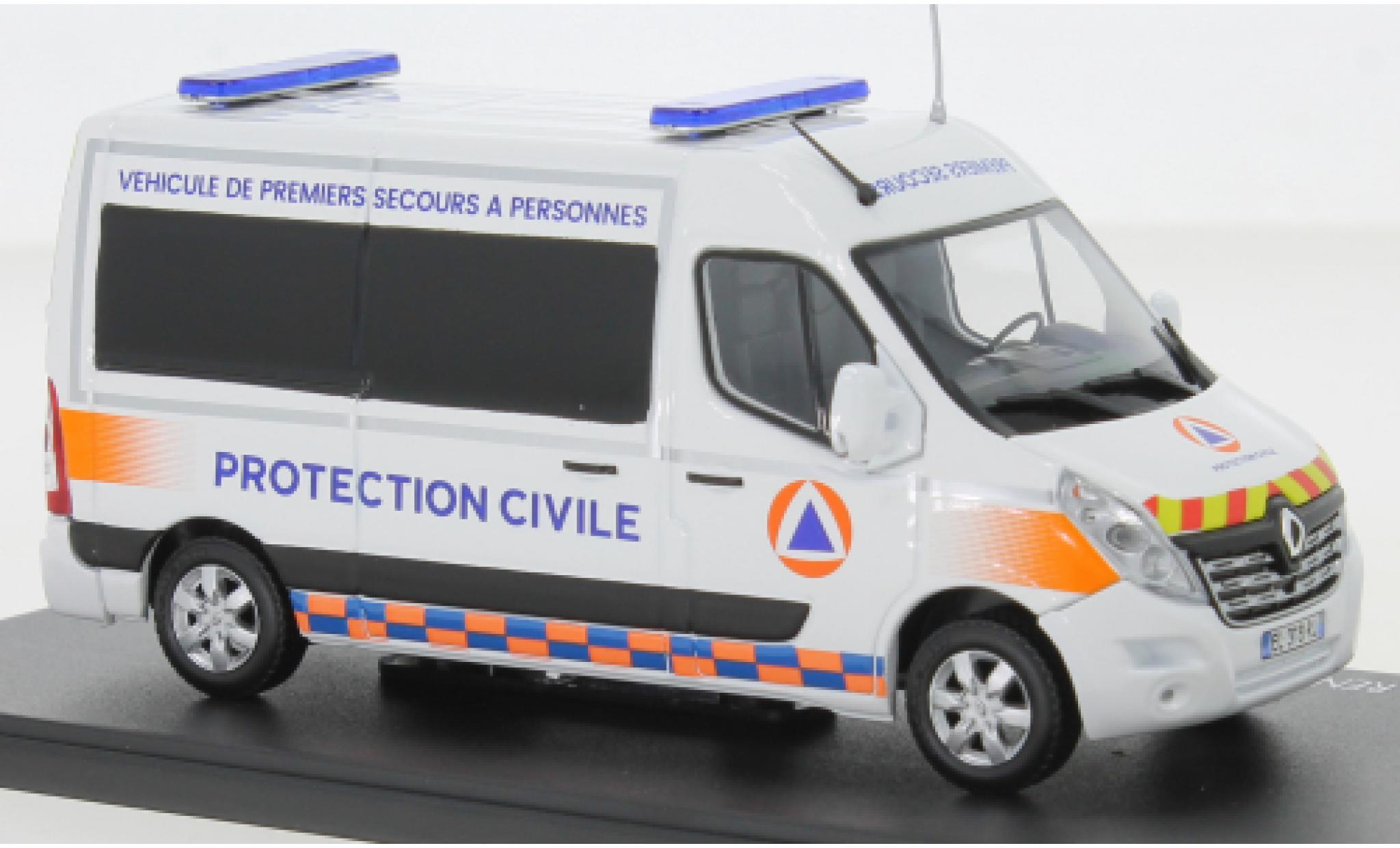 Renault Master Van Ambulance Sicurite Civile 2014 ELIGOR 1:43 ELI116797 